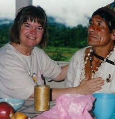 Aniasa and Don Alejandro in Amazon Jungle